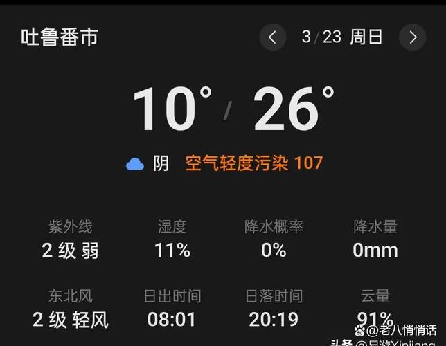 乌鲁木齐最新天气情况，乌鲁木齐本周天气情况-第4张图片-优品飞百科