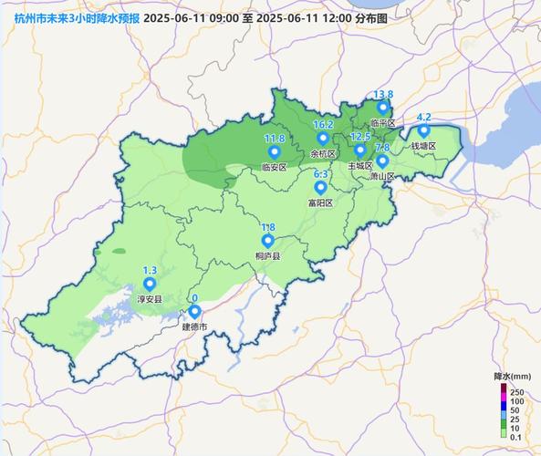 杭州24小时逐时天气预报，杭州24小时实时天气-第6张图片-优品飞百科