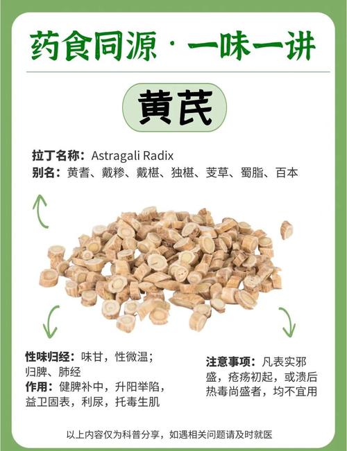 中药黄芪的功效与禁忌，中药黄芪的功效与禁忌症？