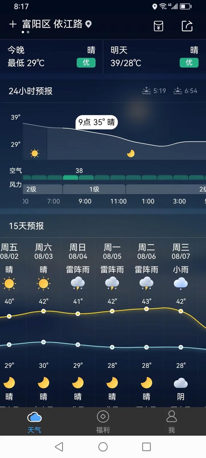 天气预报富阳实时动态，天气预报富阳实时动态查询-第5张图片-优品飞百科