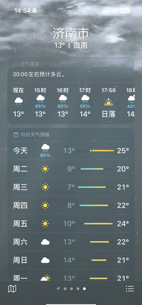 济南天气预报一周天气今天，济南天气预报7天10天15天？-第2张图片-优品飞百科