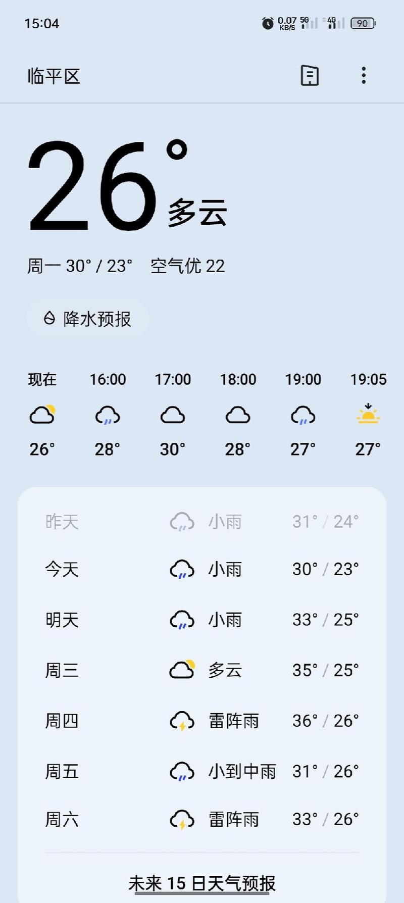 杭州临安区天气预报7天，杭州临安天气15天预报查询？-第5张图片-优品飞百科