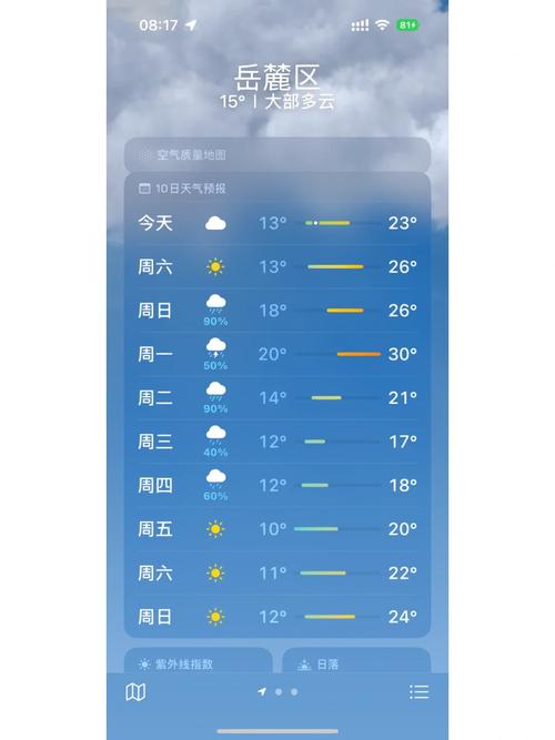 长沙天气一周天气预报15天？长沙天气预报15天气预报查询？