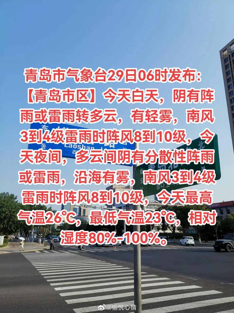 青岛24小时最新天气预报，青岛天气预报24小时查询-第8张图片-优品飞百科