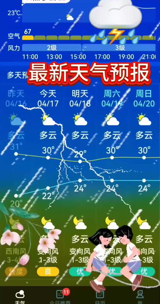 即墨天气预报六天，即墨天气预报7天-第6张图片-优品飞百科