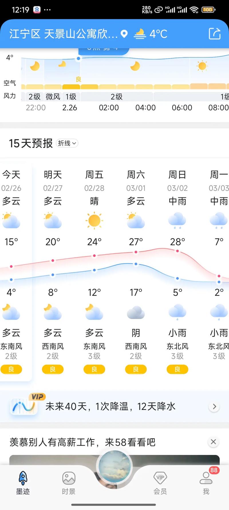 南京天气预报告？南京天气即时预报？-第6张图片-优品飞百科