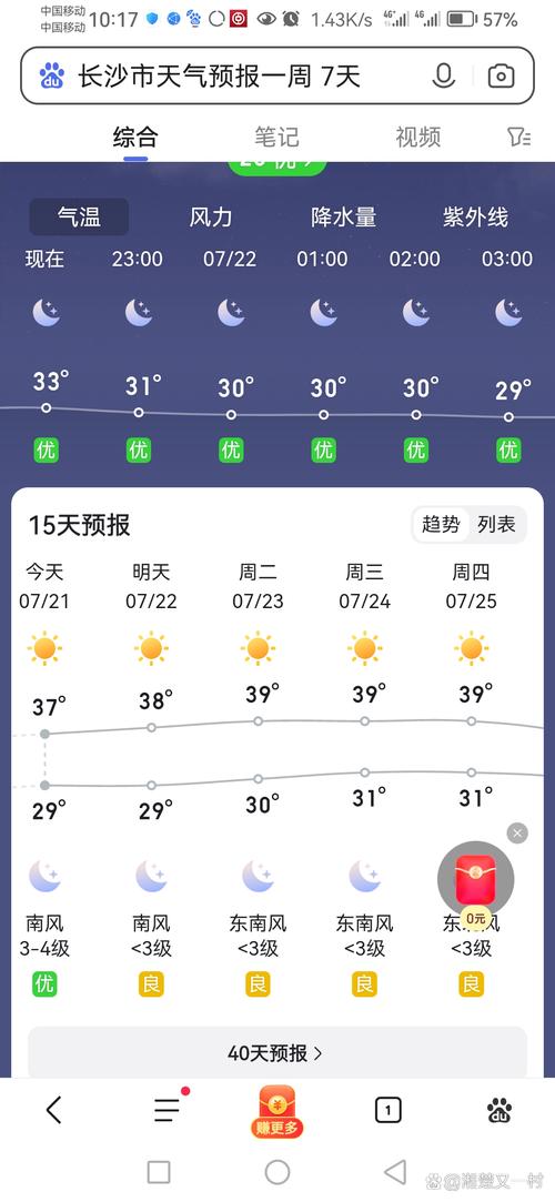 长沙天气预报实时24小时准确？长沙天气实况及逐小时天气预报？-第5张图片-优品飞百科