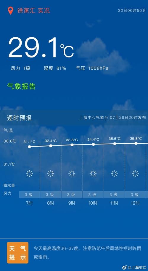 上海未来15天的天气预报每小时，上海未来15天天气变化？-第6张图片-优品飞百科