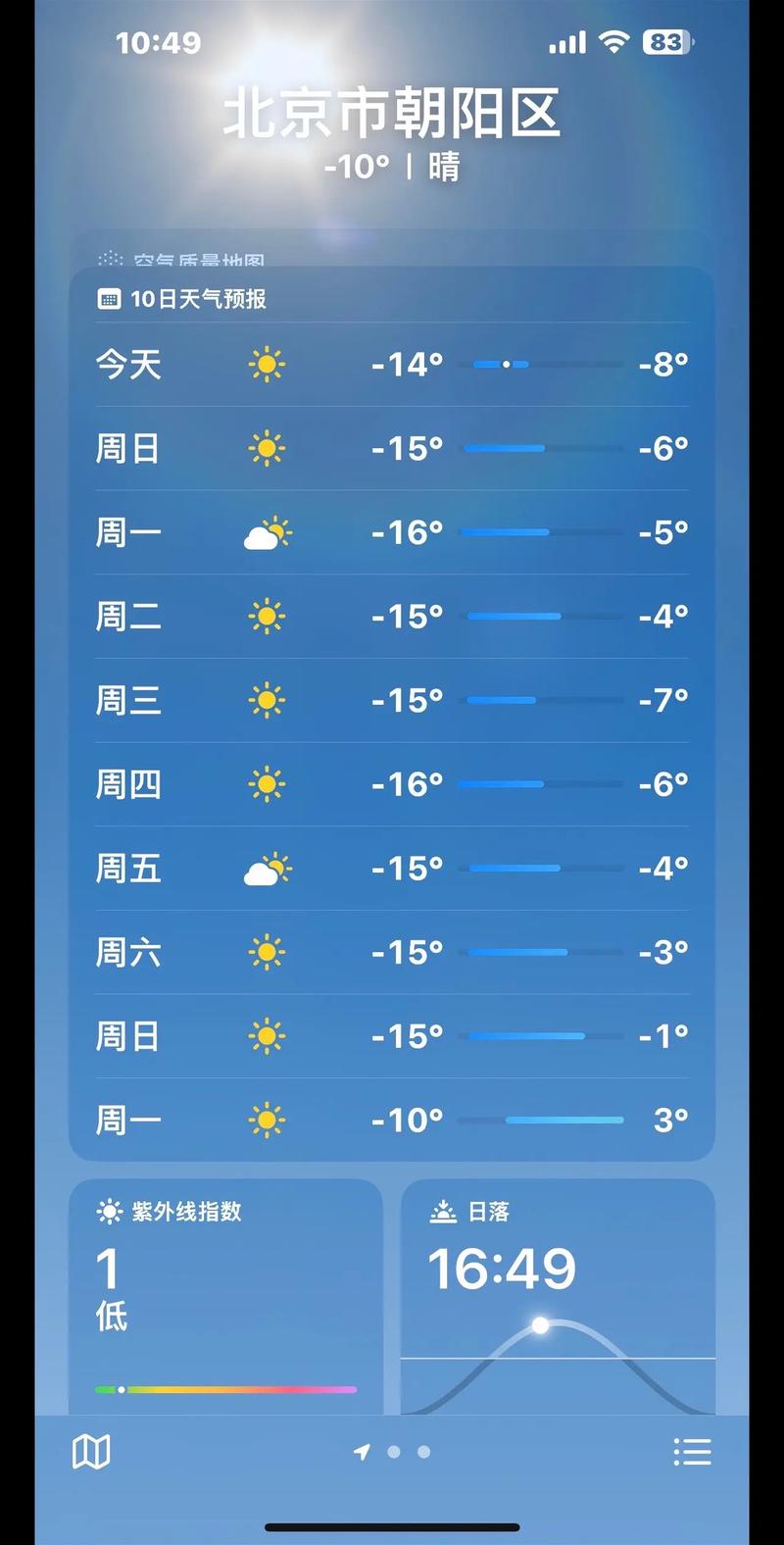 明天朝阳区天气预报24小时?北京市朝阳区明天天气怎么样啊?-第6张图片-优品飞百科 明天朝阳区天气预报24小时?北京市朝阳区明天天气怎么样啊?-第6张图片-优品飞百科