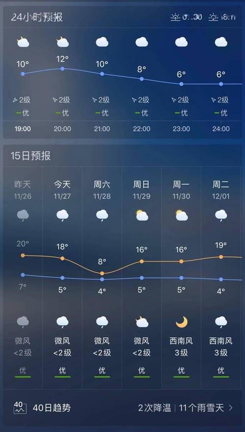 北京一周天气预报7天查询结果，北京今明后三天天气详情？