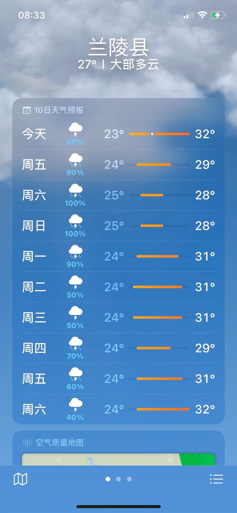 最新的天气情况，最新的天气预报来啦？-第5张图片-优品飞百科