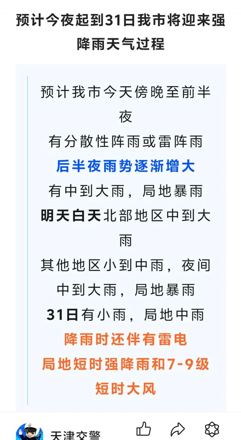 天津天气预报24小时查询结果，天津天气24小时左右？-第4张图片-优品飞百科
