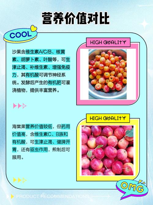 海棠果和沙果有哪些不同，海棠和沙果有什么区别